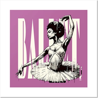 Black ballerina - Ballet Posters and Art